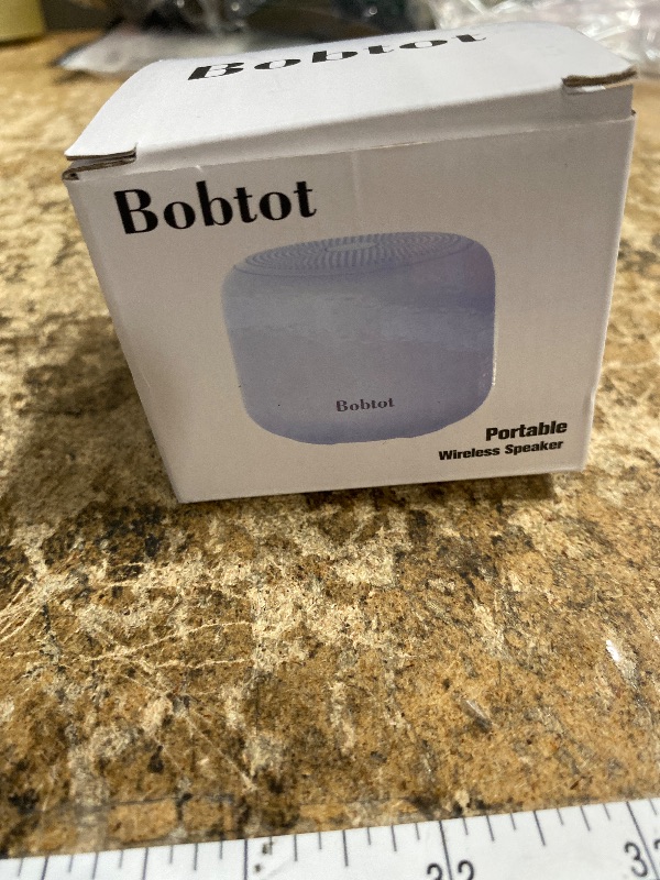 Photo 1 of ***(PARTS ONLY/ NON FUNCTIONAL)***Bobtot Portable Bluetooth Speakers with Strap Easy to Carry, Wireless IPX5 Waterproof Mini Speaker with Loud Stereo Sound, 20 Hours Playtime, Rechargeable Battery, Built-in Microphone, Purple