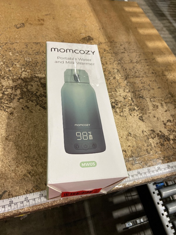 Photo 1 of **FOR PARTS/NON-FUNCTIONAL** Momcozy Portable Milk Warmer for Travel – Dual Heating Modes for Breast Milk & Water, Portable Bottle Warmer with Fast Heating & Long Battery Life, 17 Ounces Large Capacity to Meet Your All-Day Needs