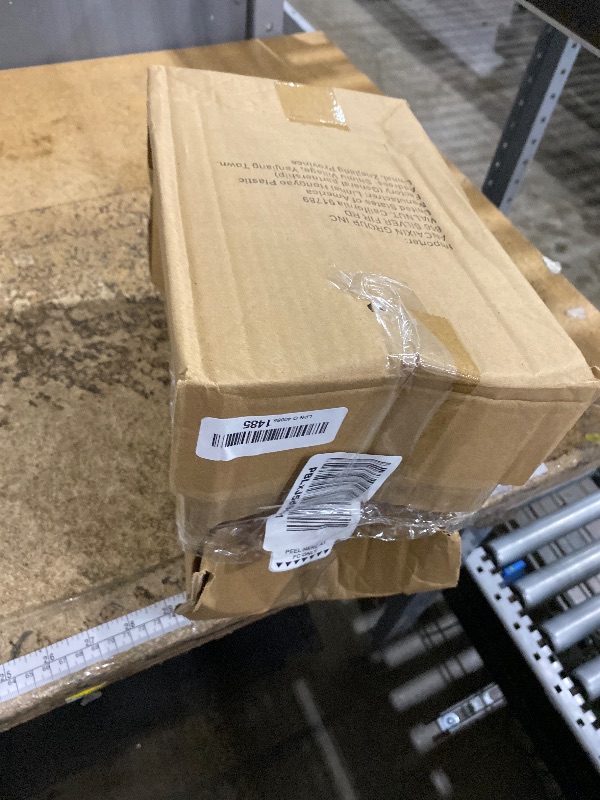 Photo 1 of *** ONLY 1 GREY****    YGJT Small Trash Can, 3 Pack 1.8 Gallons Bathroom Trash Can Waste Basket, Round Garbage Can, Plastic Trash Bin for Kitchen, Dorm, Bedroom, Office, Living Room, Study, Compact Spaces(White Black Grey)