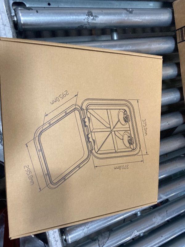 Photo 1 of ***PARTS ONLY *****NovelBee Boat Deck Hatch,14-1/2" X 14-3/4" Marine Deck Hatch Access Hatch and Lid Hatch for Boat Caravan RV (Black)