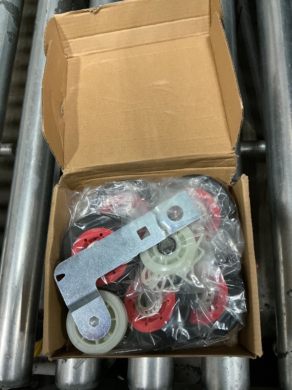 Photo 1 of [Upgraded 5-Wheel] 4392067 Dryer Repair Kit & W10837240 Dryer Idler Pulley Kit - for Whirlpool Cabrio Duet, Kenmore,May.g Bravos XL Dryers - with WPW10314173 Drum Roller,Dryer Belt,Idler Pulley