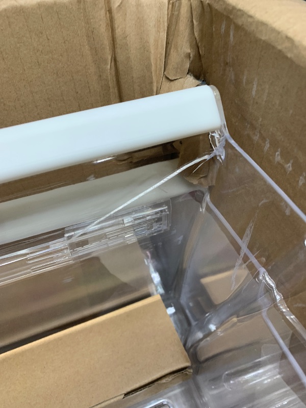 Photo 1 of [2 Pack] 2188656 (Upper) & 2188664 (Lower) Upgraded Crisper Bin Refrigerator Drawers,Compatible With Whirlpool Refrigerator,Kenmore Refrigerator Drawer,WP2188656 Fridge Drawer Humidity Control