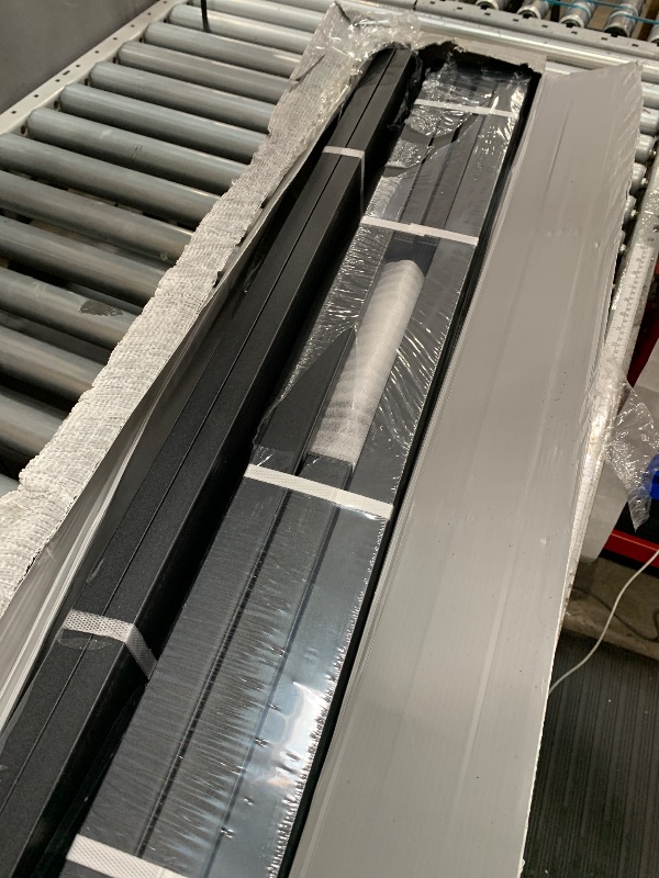 Photo 1 of **PARTS ONLY** NEW JETO Metal Bed Frame,King Size Bed Frame with Storage Space,Heavy Duty Sturdy Mattress Foundation,Easy Assembly,No Box Spring Needed, Black,14 Inch,King