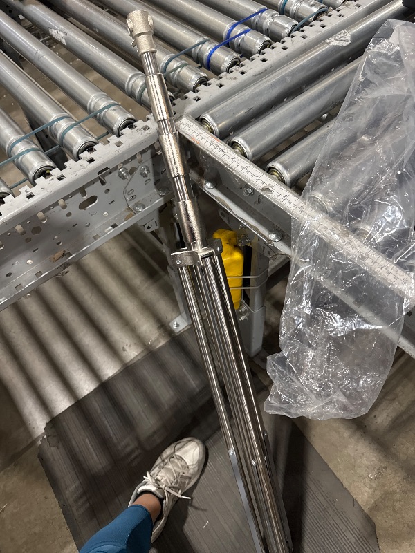 Photo 1 of **PARTS ONLY, MISSING SCREW TOP POLE** Heavy Duty Light Stand Photography 13.1ft/157", Stainless Steel Photography Light Stand Tripod with Spring Cushioned,1/4" 3/8" Universal Screw, Fit for Strobe,Video Light, Softbox, Reflective Umbrella