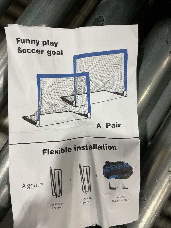 Photo 1 of *UNKNOWN STOCK PHOTO* PLAY SOCCER GOAL 