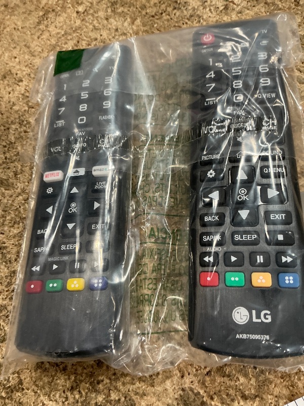 Photo 1 of ?Pack of 2? for LG Smart TV Remote Control Replacement?Universal for All LG Smart TVs