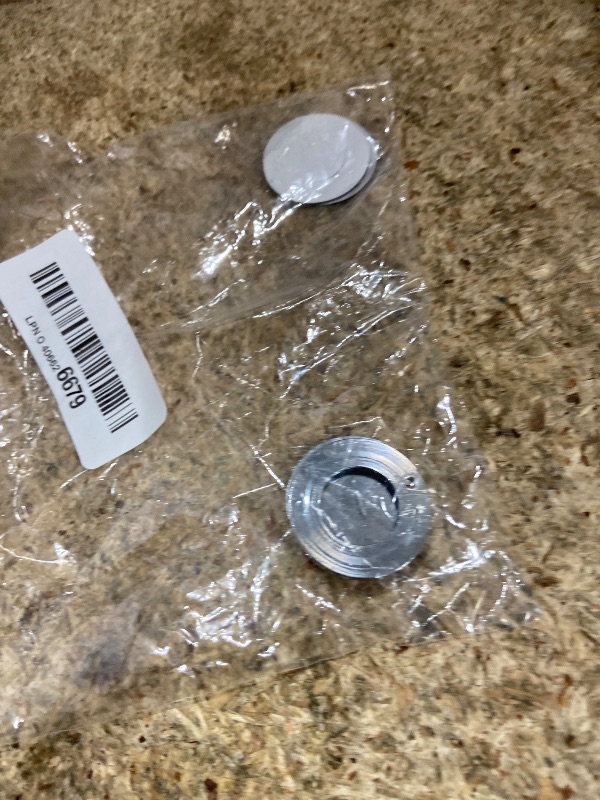 Photo 1 of 1 Set Peephole Cover, Peep Hole Covers for Peep Holes for Door Viewers, Home Security Peephole Protector Us House, Family, with Matching Self-Adhesive Installation Tools, Simple and Fast(Silver)