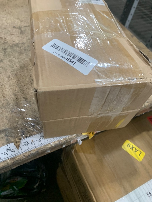 Photo 1 of 12 Pack - 6 inch Black Hidden L Shelf Bracket (1/5 Inch Thicked) Iron Floating Shelf Brackets Rustic Industrial Metal Brackets for Shelf Support