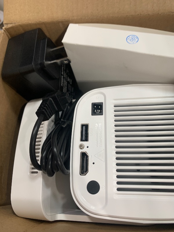 Photo 1 of ?Auto Focus&1080P?Magcubic Mini Smart Projector with 4K Support, Portable Projector with Wifi and Bluetooth, 5W Speaker, Built in Apps, Voice Control, Outdoor Movie Projector