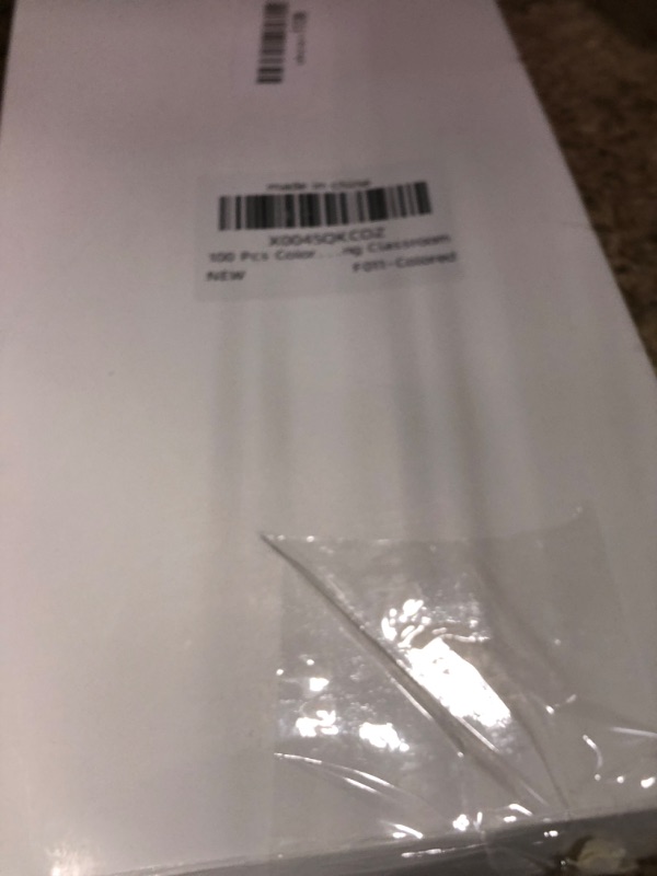 Photo 1 of 100 Pcs Colored Clothes Pins Wooden, Colored Clothespins for Crafts 2.9 Inch, Clothing Pins for Hanging Classroom