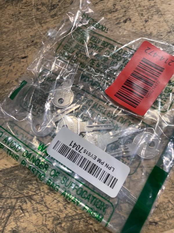 Photo 1 of (6) CH545 Keys for UWS Buyers Products Dee Zee Delta Weatherguard Kobalt Better Built Husky Craftsman Atwood Tool Box Truck Trailer RV Horse Trailer Car Hauler Sure-Grip Safety Cabinet Paddle Handle