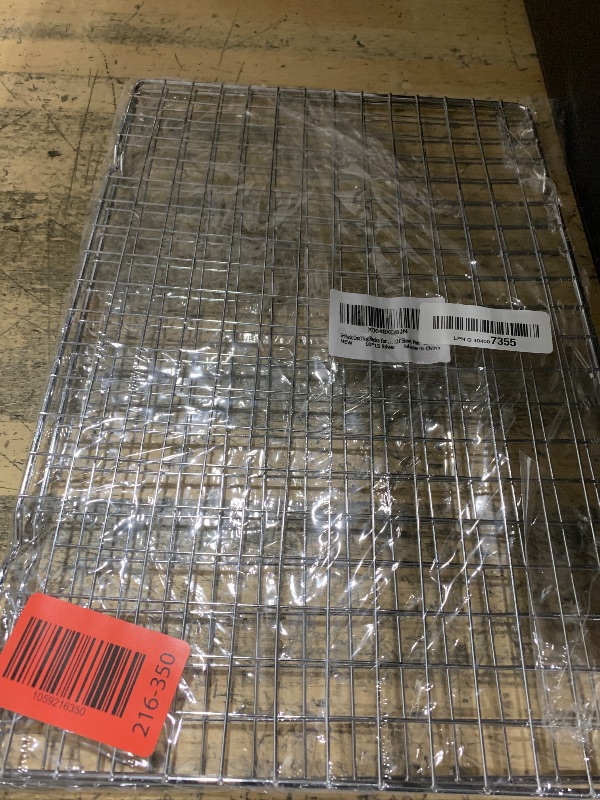 Photo 1 of 2PCS Cooling Racks for Cooking and Baking - 10" x 15"Heavy Duty Stainless Steel Wire Rack for Baking, Grilling, Roasting - Oven & Dishwasher Safe - Fits Jelly Roll Sheet Pan-Silver