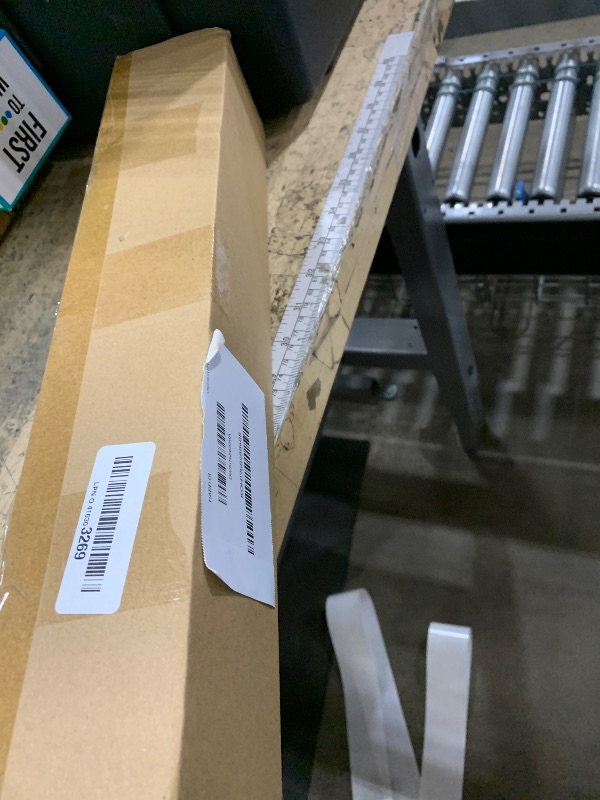 Photo 1 of **MISSING ASSEMBLY PIECES** Curtain Rods for Windows 32-90 Inch, 1 Inch Adjustable Black Curtain Rod Set with Brackets, Easy Install