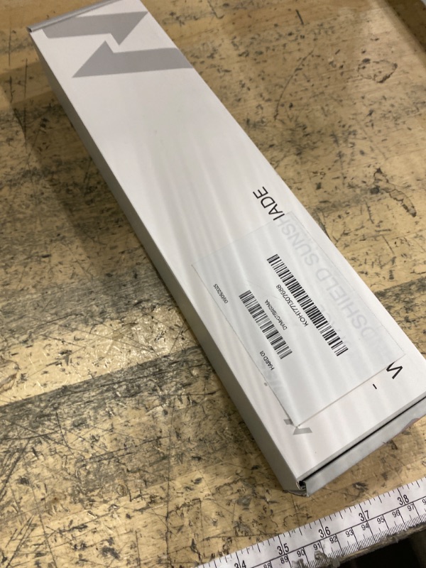 Photo 1 of [2025 Upgrade] Nmoiss Windshield Sun Shade Umbrella - [Vinyl Coating Heat Shield] Protect Car from Sun Rays & Heat Damage Keep Cool and Protect Interior, Spring Structure Edge Medium 56" L x 31" W