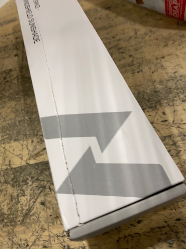 Photo 1 of [2025 Upgrade] Nmoiss Windshield Sun Shade Umbrella - [Vinyl Coating Heat Shield] Protect Car from Sun Rays & Heat Damage Keep Cool and Protect Interior, Spring Structure Edge Medium 56" L x 31" W