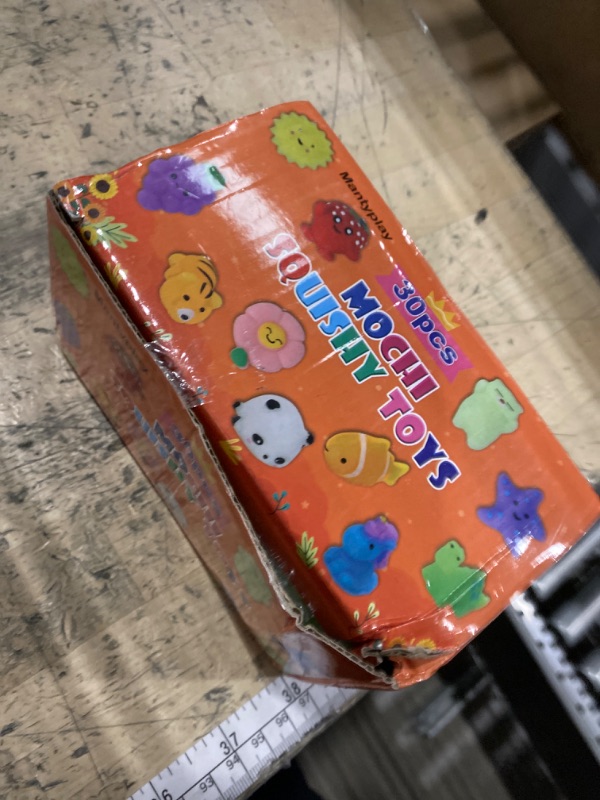 Photo 1 of 30 Pack Squishy Toys, Kawaii Squishies Party Favors for Kids 4-8 8-12 Treasure Box Toys for Classroom Birthday Xmas Gifts Goodie Bag Mini Animals Mochi Squishy Stress Relief Sensory Toys Random