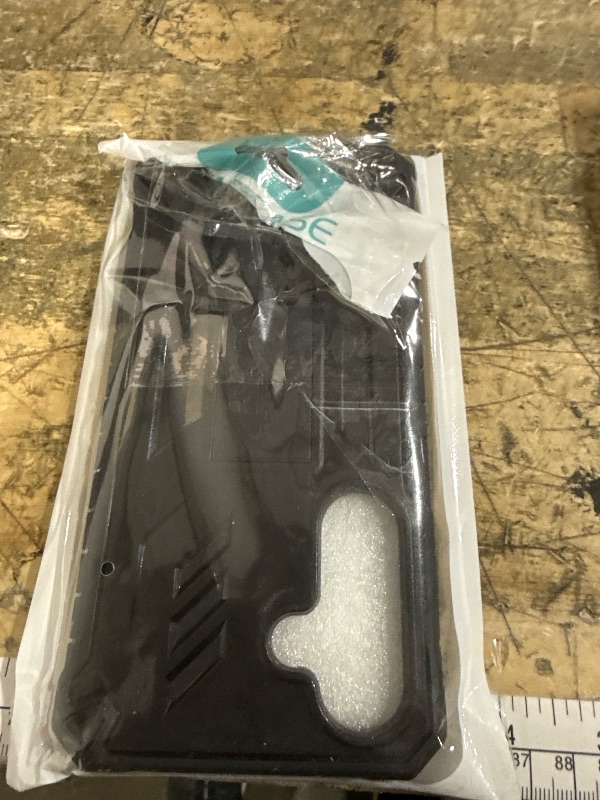 Photo 1 of **PARTIAL SET MISSING PIECES** FNTCASE for Samsung Galaxy S25-FE Case: Military Grade Drop Proof Protection Mobile Cover with Kickstand | Matte Textured Rugged Shockproof TPU | Protective Sturdy Phone Case Black