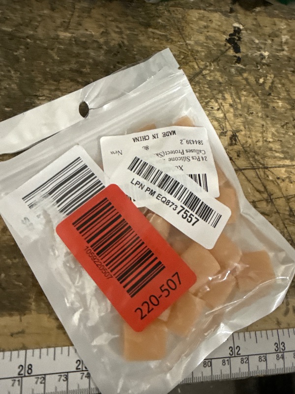 Photo 1 of 24 Pcs Silicone Toe Sleeves, Soft Gel Protector Toe Cushions Cuttable Pinky Toe Sleeves Protectors Corn Protectors Toe Tube Pads for Hammer Toe Stubbed Toe Corns Calluses Protect(Skin Color)