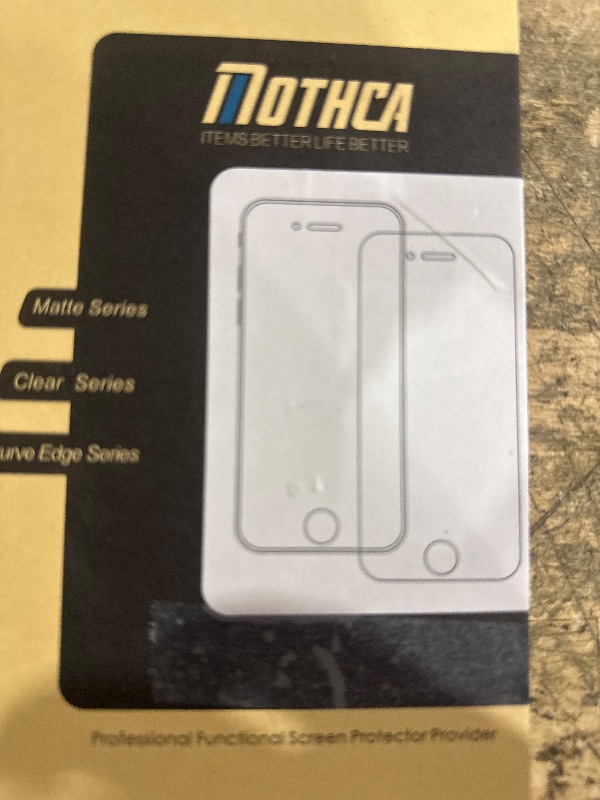 Photo 1 of **PARTIAL SET/MISSING PIECES** Mothca 2 Pack Matte Glass Screen Protector for iPhone 17 Pro Max[6.9 inch] + 2 Pack Camera Lens Protector, Anti-Glare & Anti-Fingerprint (Not Privacy) Tempered Glass, Bubble Free, Smooth as Silk