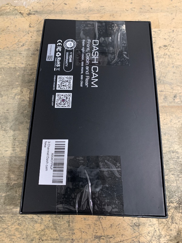 Photo 1 of (missing pieces) OMBAR Dash Cam 5G WiFi GPS, 3 Channel Dash Cam Front and Rear Inside 2K+1080P+1080P, 3.18" LCD Screen