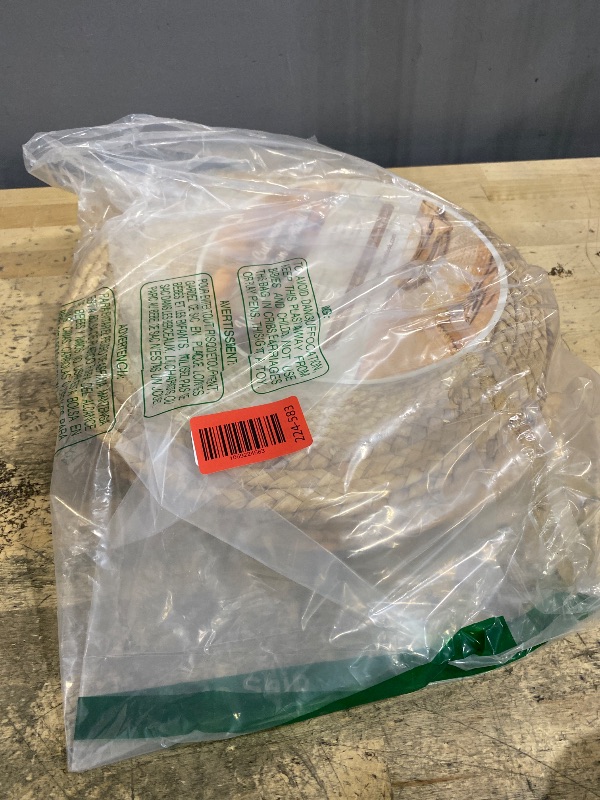 Photo 1 of 13 in Round Woven Placemats Plate Chargers Set of 8, Boho Farmhouse Rustic Place Mats for Dinner Plates, Rattan Wicker Braided Table Mats Chargers for Dining Table Decor