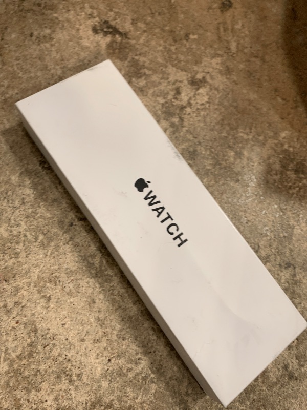 Photo 1 of **Watch is Locked**
Apple Watch SE (2nd Gen) [GPS 40mm] Smartwatch with Midnight Aluminum Case with Midnight Sport Band S/M. Fitness and Sleep Trackers, Crash Detection, Heart Rate Monitor, Retina Display