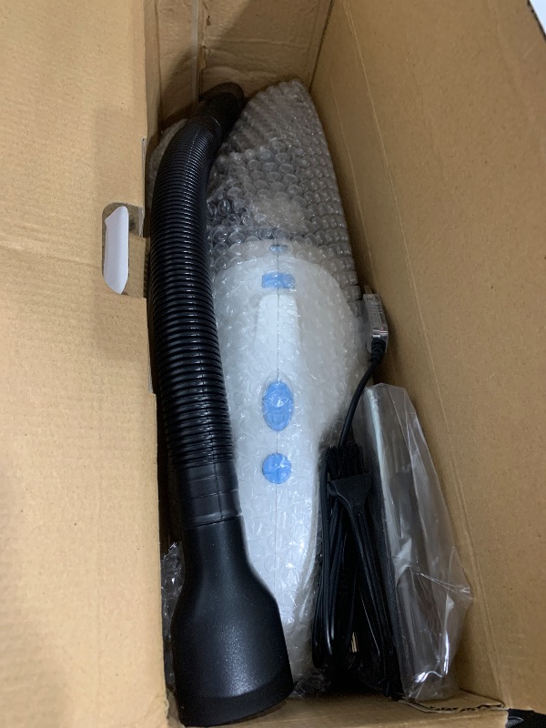 Photo 1 of **LOW SUCTION/ POSSIBLY MISSING PIECES** FUOAYOC Handheld Vacuum Cordless, Hand Vacuum Cordless Rechargeable with LED Light/Multi Accessories,1.6lbs Car Portable Vacuum Cleaner for Pet Hair, Home, Car, Office