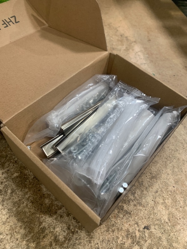 Photo 1 of ** NO HARDWARE ** Peaha 10 Pack Adjustable Cabinet Drawer Pulls 2" to 8.8" (51-224mm) Adjustable Hole Distance for Cabinet, Brushed Nickel Cabinet Hardware Handles