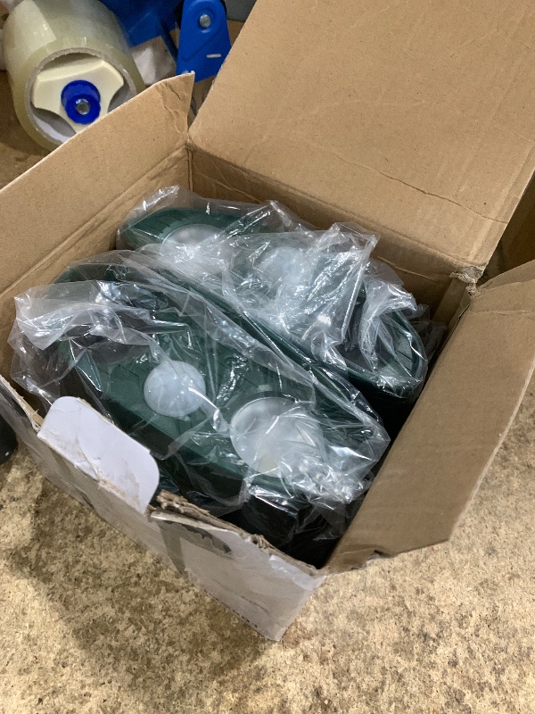 Photo 1 of 2 Pack Outdoor Solar Animal Repeller - Ultrasonic & Strobe Light, Deterrent for Cats, Dogs, Raccoons, Rabbits, Skunks, Foxes & More