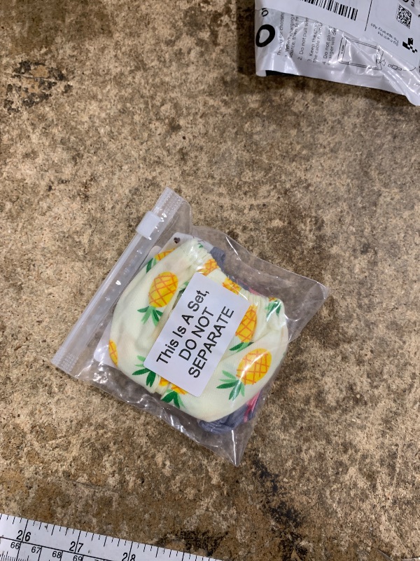 Photo 1 of 2PCS Squirrel Diapers, Reusable Diapers for Hamster, Fancy Rat, Groundhog, Small Pet (Purple, M, Count, 1)