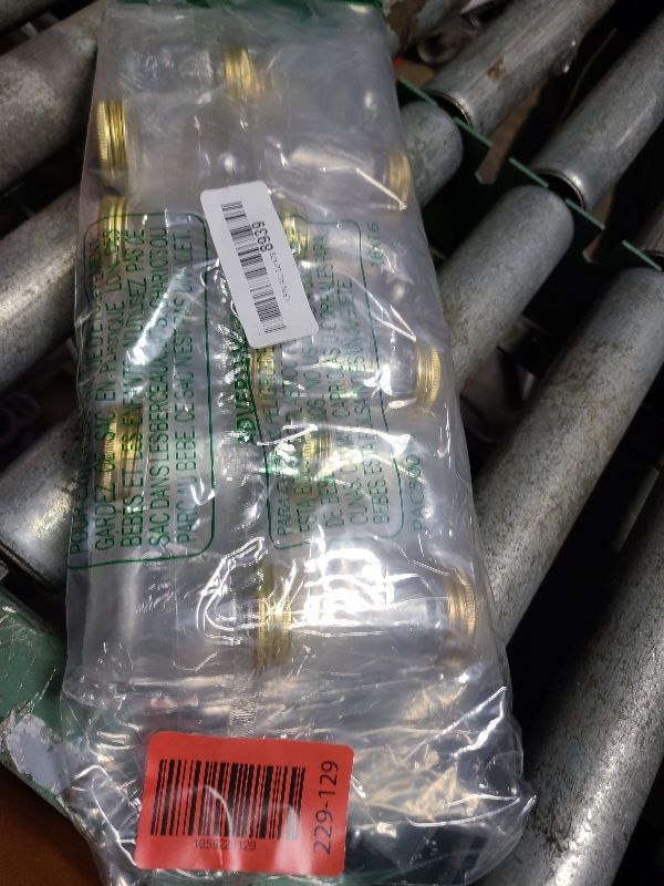 Photo 1 of 12 Pcs Booze Balls Drink Balls Fillable Clear Ornaments with Screw Top and Ribbons for Christmas Tree Party