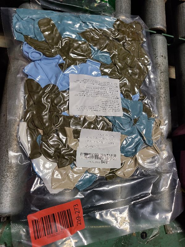 Photo 1 of 146Pcs Dusty Blue and Brown Balloon Arch Kit, Bear Baby Shower Decorations with Brown Sand White Dusty Blue Balloons for Baby Shower Decorations Gender Reveal Birthday Party Decoration