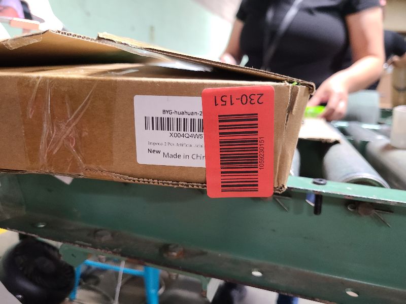 Photo 1 of 2 Pcs 6 Ft Artificial Norfolk Pine Garlands,Realistic Pine Garland,Artificial Greenery Garland for Christmas Table,Mantle, Wall, Indoor, Outdoor Decorations