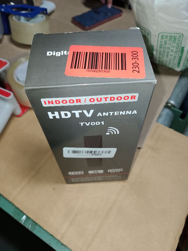 Photo 1 of 2025 TV Antenna Indoor/Outdoor,1000+ Miles Long Range Antenna for Smart TV with 360° Signal Strongest Booster, HD Digital Antenna for All TVs Supports Local Channels 1080P 4K.