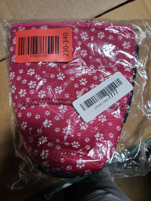 Photo 1 of 2 Pack Reusable Iced Coffee Sleeves - FRRIOTN Insulator Sleeve for Large Size Cold Beverages, Neoprene Coffee Cup Holder (Paw print, Large 32oz)