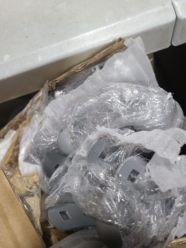 Photo 1 of 12 Pack 1-3/8'' Chain Link Fence Extension, 30'' Fence Extension Height, Galvanized Post Extender for Dogs and Privacy (Silver)