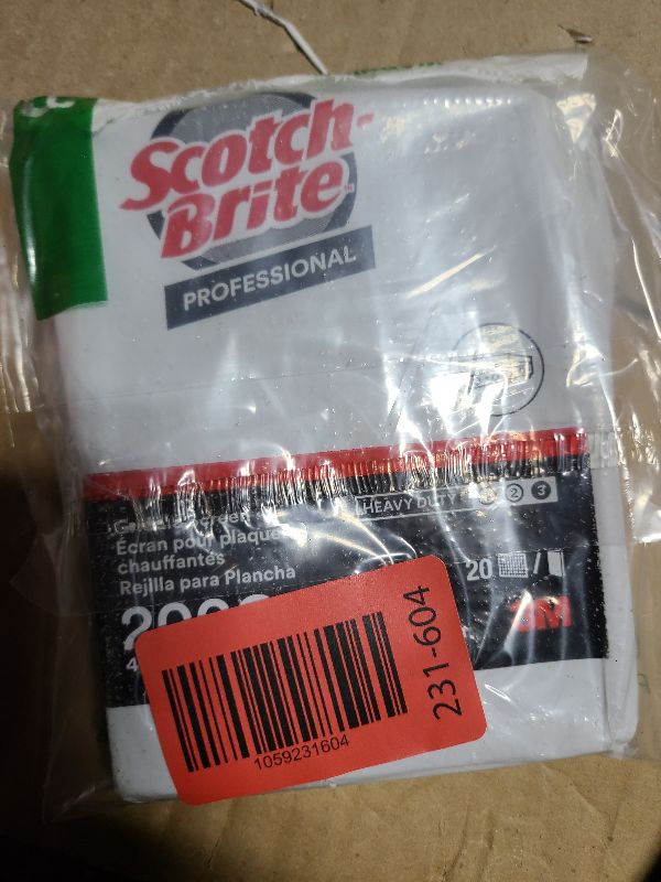 Photo 1 of 3M 200CC Scotch-Brite Griddle Screen - 20 / PK