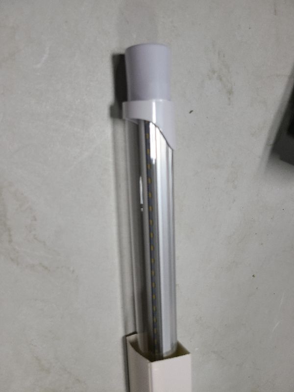 Photo 1 of (4-PACK) Fulight Type B T8 LED Tube Light - 2FT 24-Inch 10-Watt (18W Equivalent), Cool White 4000K, F17T8, F18T8, F20T10, F20T12/CW, Double-End Powered, Frosted Cover - 85-265VAC (Not a Plug-and-Play)