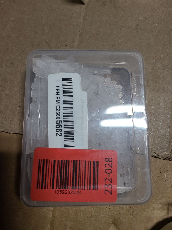 Photo 1 of 200pcs Plastic Balloon Clips Ties for Sealing, H Shape Bulk Balloon Ties clips Tool for Wedding Party Christmas Birthday Decoration