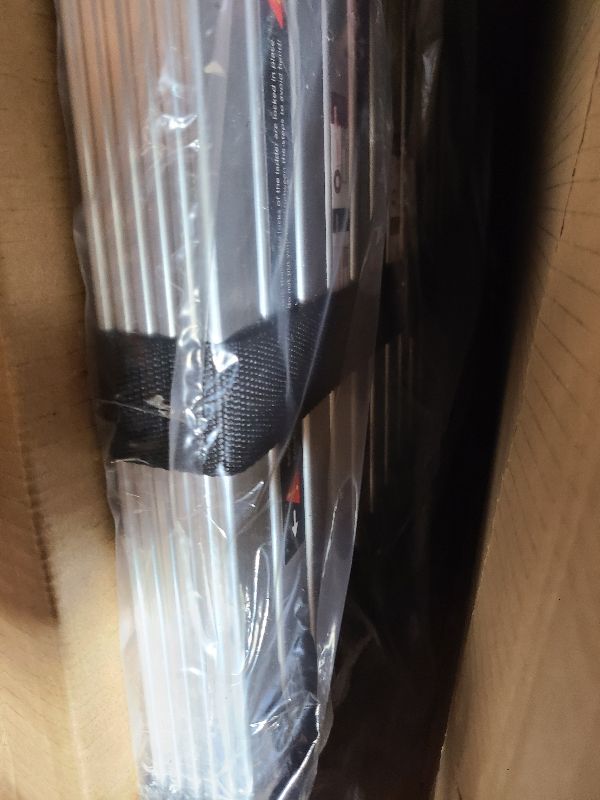 Photo 1 of 14.5FT Telescoping Ladder, Lightweight Collapsible, Aluminum Retractable Ladder, Telescopic Compact Ladders for Home, 330LB Capacity