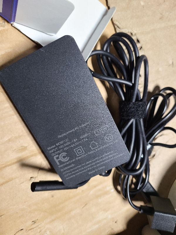 Photo 1 of 127W Charger for Microsoft Surface Book 3, Compatible with 102W Surface Book 2, 1, Laptop Studio 2, 1, Power Adapter for Windows Surface Pro/Laptop/Go, 10FT Cable with Powerful Magnetic Plug, LED