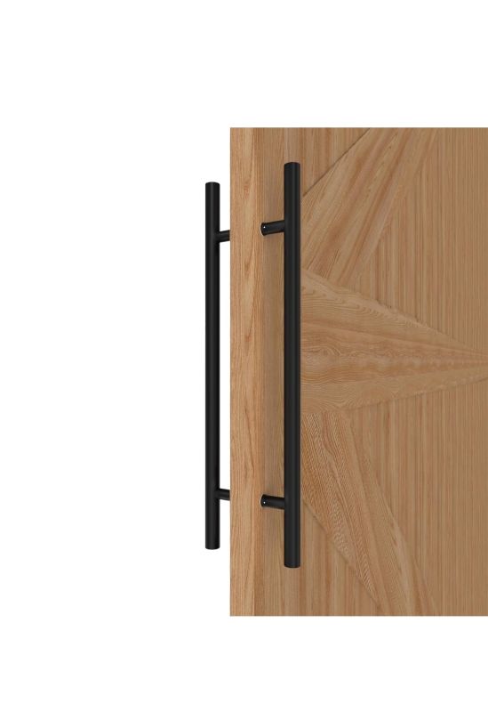 Photo 1 of 12"/24"/36"/48"/59'', Pull Push Long French Door Handle Double Sided, Large Front Exterior Shower Door Pull Handles
