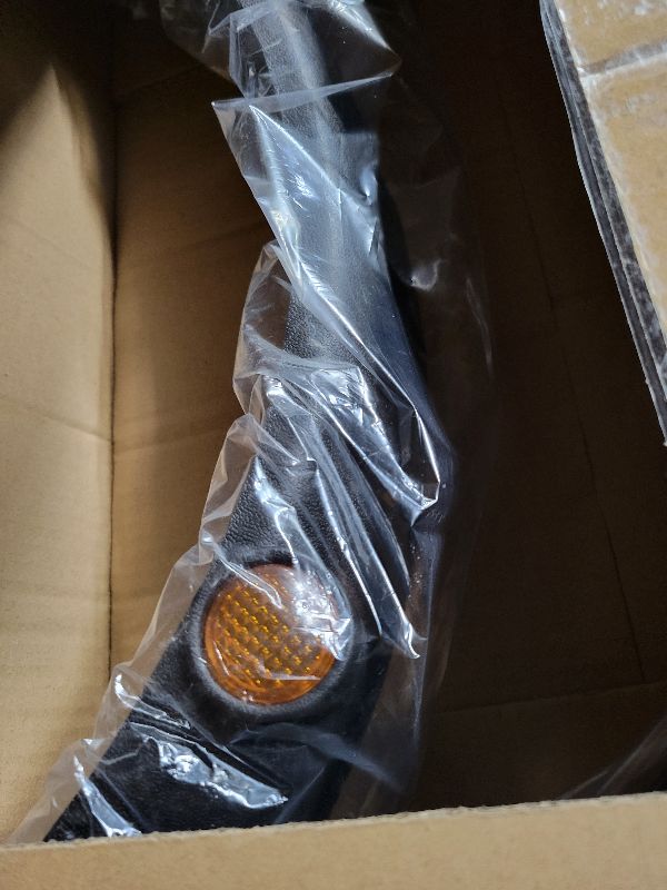 Photo 1 of 10L0L Golf Cart Front Rear Fender Flares for EZGO RXV 2008-2015, with Stainless Steel Screws, Set of 4(Not Fit Modified Models)