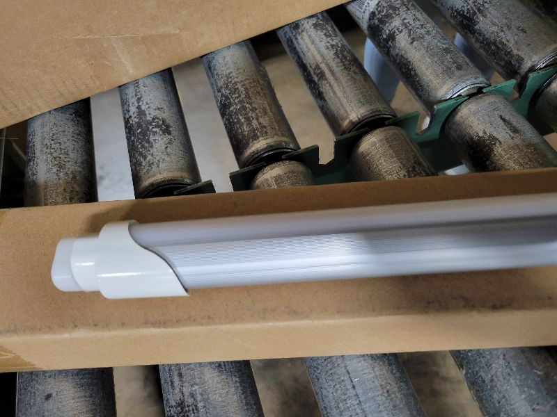 Photo 1 of 2 Pack T8 LED Bulbs 4FT, 6000K Daylight White, 40W Equivalent, Ballast Bypass, Dual Ended Type B Light Tube, LED Fluorescent Tube Replacement T8 T12, Non-dimmable