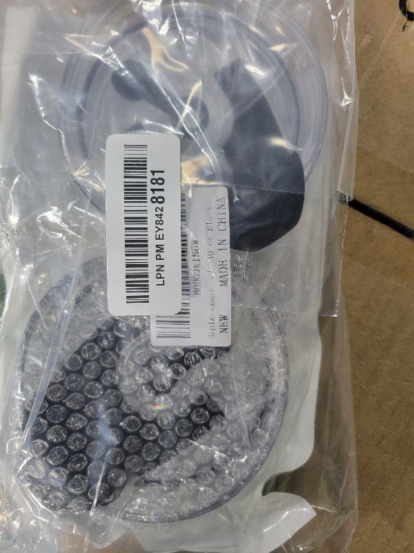 Photo 1 of 2 Pack replacement lids for 40 oz tumblers, Compatible With 40 oz Tumblers and More Coffee Mugs. Dual drinking options: Sip Directly Or Use a Straw Through The Flip-Open Lid (Black)