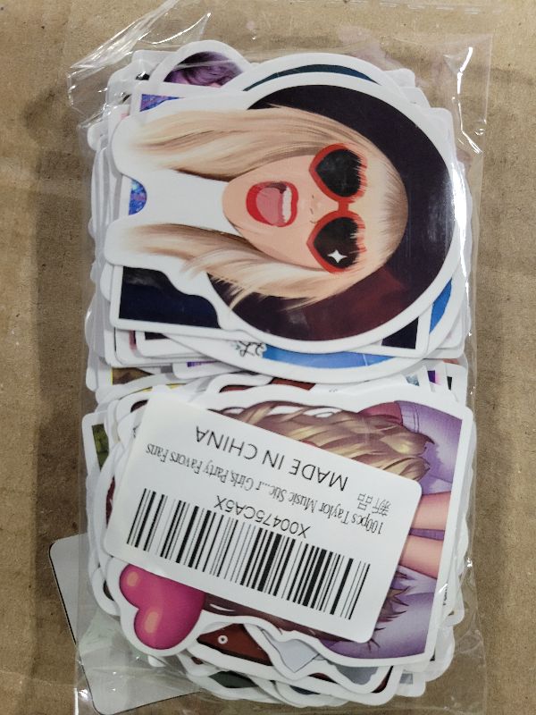 Photo 1 of 100pcs Taylor Swift Sticker for Adult, Singer Stickers for Teen Girl, Music Ablum Waterproof Vinyl Sticker for Water Bottle Laptop Phone Party Favors (TAY100)