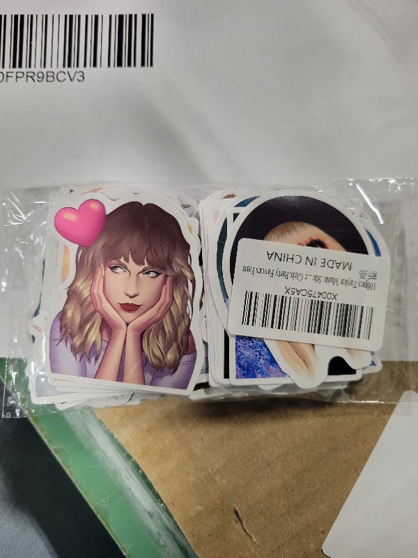 Photo 1 of 100pcs Taylor Swift Sticker for Adult, Singer Stickers for Teen Girl, Music Ablum Waterproof Vinyl Sticker for Water Bottle Laptop Phone Party Favors (TAY100)