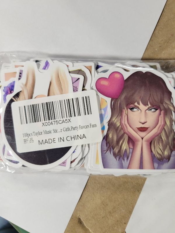 Photo 1 of 100pcs Taylor Swift Sticker for Adult, Singer Stickers for Teen Girl, Music Ablum Waterproof Vinyl Sticker for Water Bottle Laptop Phone Party Favors (TAY100)
