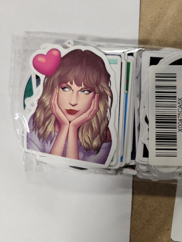 Photo 1 of 100pcs Taylor Swift Sticker for Adult, Singer Stickers for Teen Girl, Music Ablum Waterproof Vinyl Sticker for Water Bottle Laptop Phone Party Favors (TAY100)