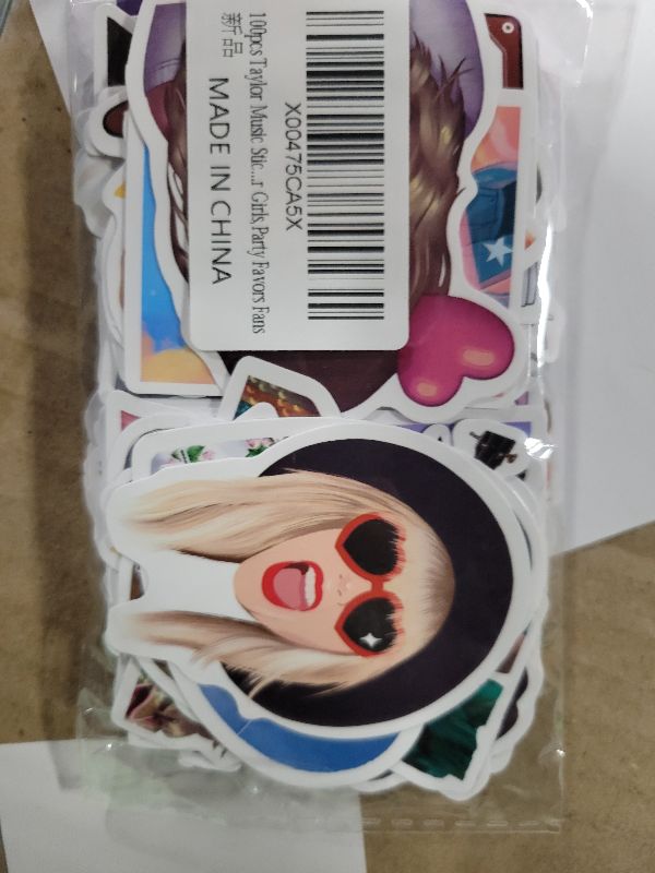 Photo 1 of 100pcs Taylor Swift Sticker for Adult, Singer Stickers for Teen Girl, Music Ablum Waterproof Vinyl Sticker for Water Bottle Laptop Phone Party Favors (TAY100)